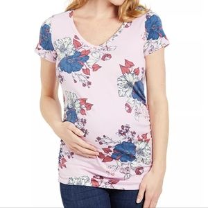 Motherhood Maternity Ruched Tshirt